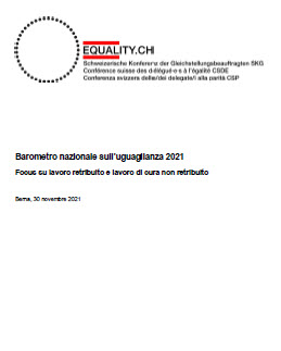 Nationales Barometer zur Gleichstellung 2021 i
